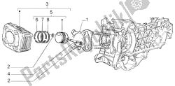 axe de cylindre-piston-poignet, assy