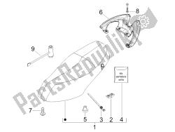 zadel / stoelen - gereedschapsrol