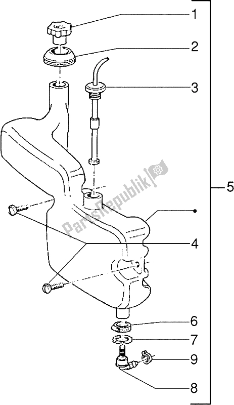 Tutte le parti per il Coperture Laterali del Piaggio Skipperr 150 1996