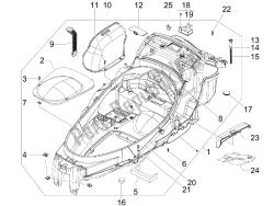 Helmet huosing - Undersaddle