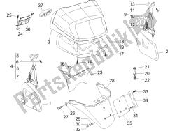 Rear cover - Splash guard