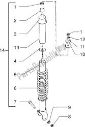 Rear shock absorber