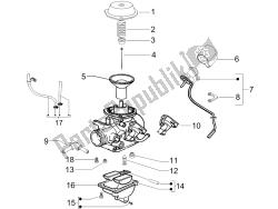 carburateur onderdelen