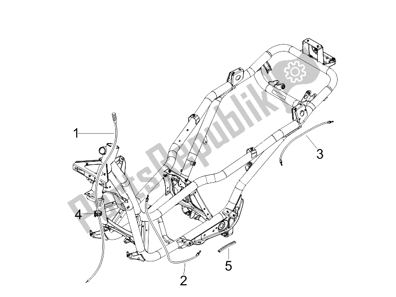 Toutes les pièces pour le Transmissions du Piaggio X7 125 Euro 3 2008