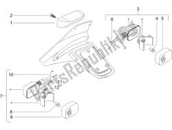 faros traseros - luces intermitentes