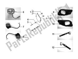 faros delanteros - luces intermitentes