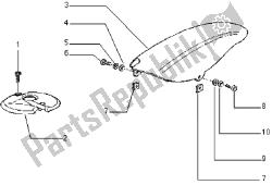 Front and rear mudguard