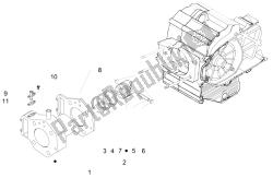 Cylinder-piston-wrist pin unit