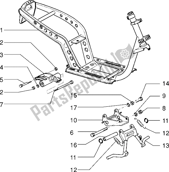 Toutes les pièces pour le Poulie Motrice (2) du Piaggio Sfera RST 50 1995