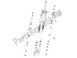 composants de la fourche (escortes)