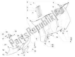 Front glove-box - Knee-guard panel