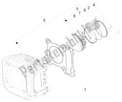 Cylinder-piston-wrist pin, assy