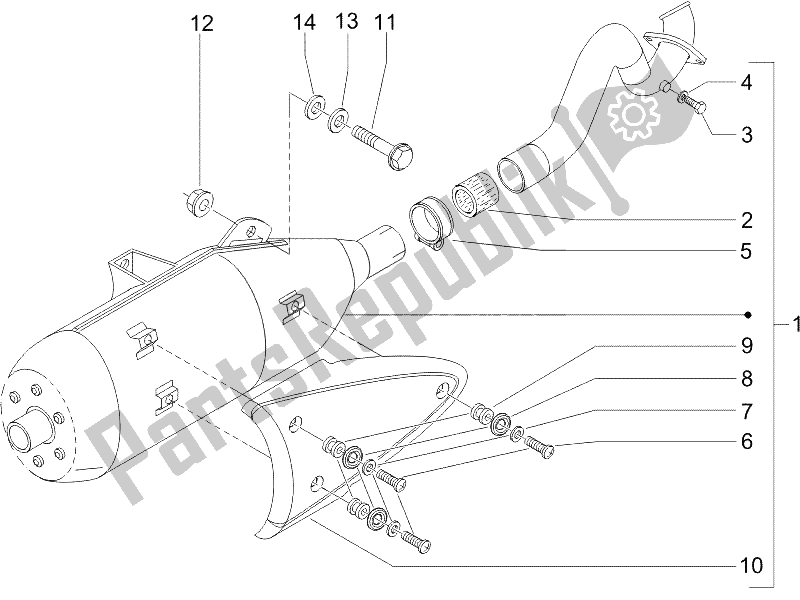 Wszystkie części do T? Umik Piaggio X9 125 Evolution Powered 2005