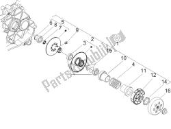 Driven pulley