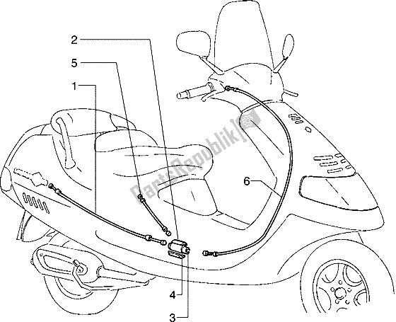 Todas las partes para Transmisiones de Piaggio Hexagon 150 1994