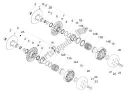 Driven pulley