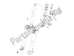 forcella / tubo sterzo - unità cuscinetto sterzo