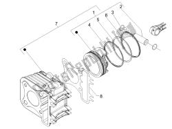 Cylinder-piston-wrist pin unit (2)