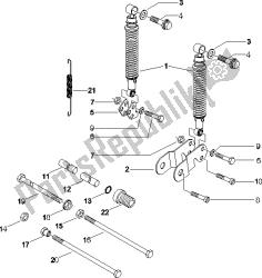 Rear suspension - Shock absorber/s