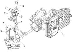 Throttle body - Injector - Union pipe