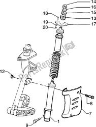 Front shock absorber cover