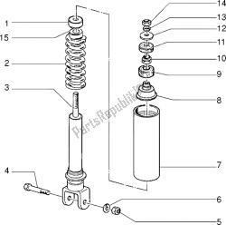 Rear shock absorber