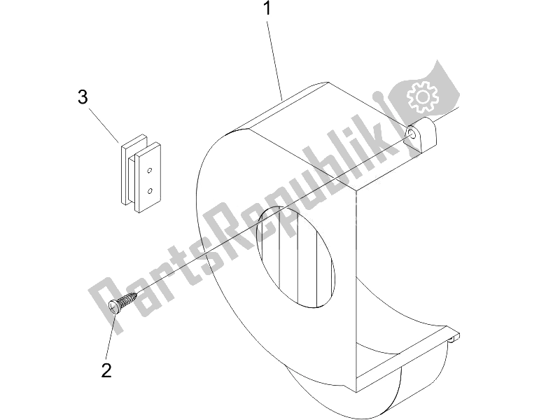 Toutes les pièces pour le Couvercle Magnéto Volant - Filtre à Huile du Piaggio NRG Power DT Serie Speciale 50 2007