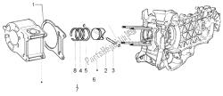 Cylinder - piston - wrist pin, assy