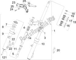 Fork/steering tube - Steering bearing unit