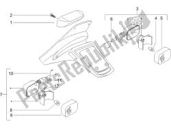 faros traseros - luces intermitentes