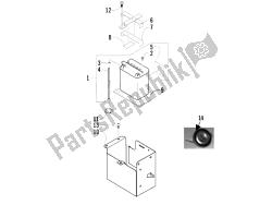 afstandsbedieningen - batterij - claxon