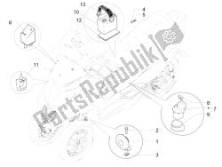 afstandsbedieningen - batterij - claxon