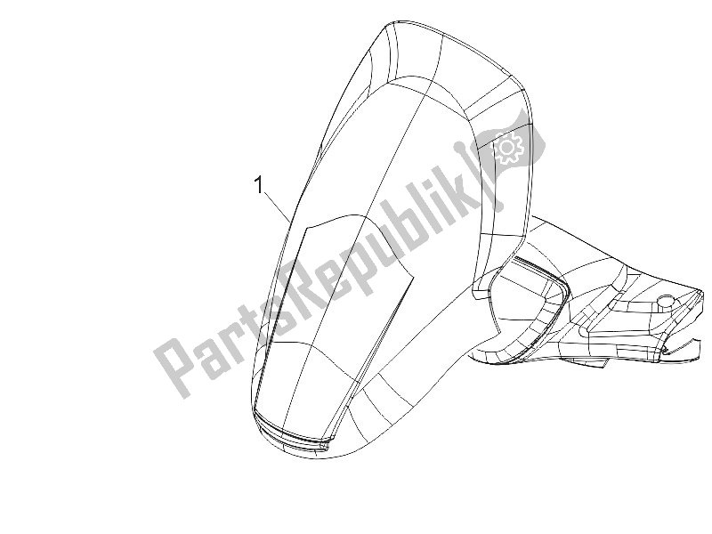 All parts for the Windshield - Glass of the Piaggio Liberty 150 4T 2V E3 PTT Libanon Israel 2011