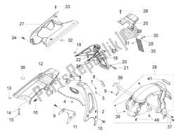 Rear cover - Splash guard