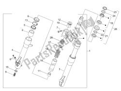forcella / tubo sterzo - unità cuscinetto sterzo