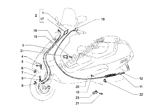 Toutes les pièces pour le Transmissions du Piaggio Hexagon GT 250 1998