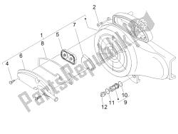 osłona iskrownika koła zamachowego - filtr oleju