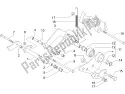 Swinging arm