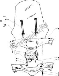 contachilometri km. coprimanubrio