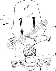 Speedometers kms.-Handlebar covers