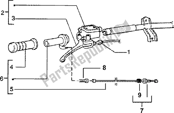 Tutte le parti per il Trasmissioni del Piaggio ZIP SP 50 1996