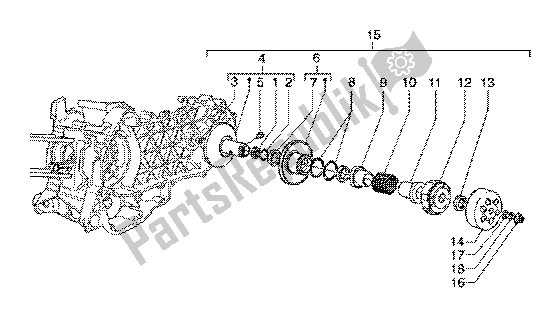 Toutes les pièces pour le Poulie Menée du Piaggio X9 200 2002