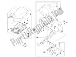 Saddle/seats - Tool roll