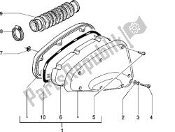 filtre à air (véhicule avec frein à tambour arrière)