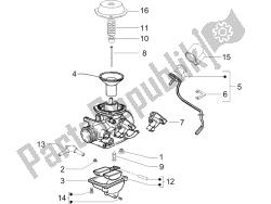 componenti del carburatore