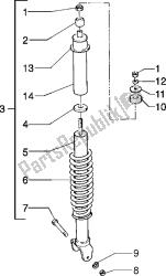 Rear shock absorber