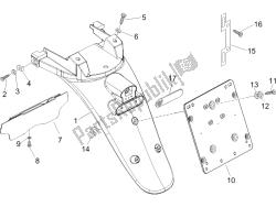 Rear cover - Splash guard