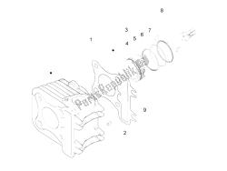 unité cylindre-piston-axe de poignet