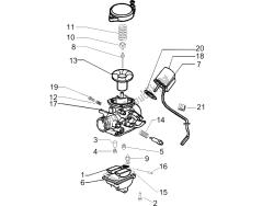 carburateur onderdelen