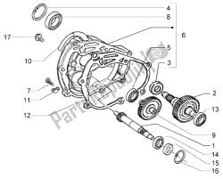 Rear wheel shaft